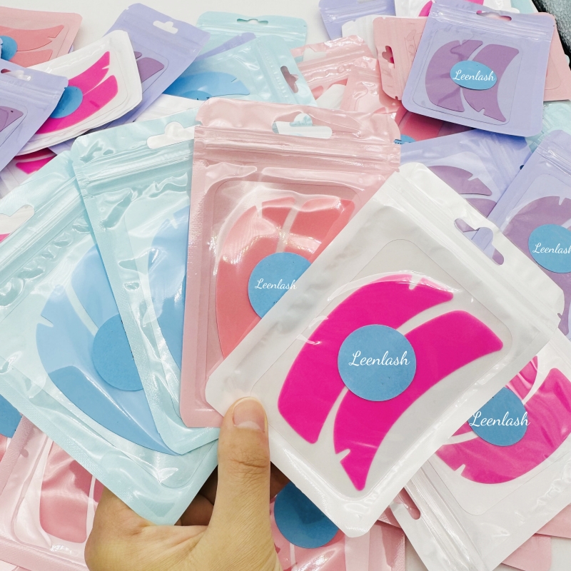 Reusable Silicone Eyepads Lash Patch Silicone Under Eye Pads